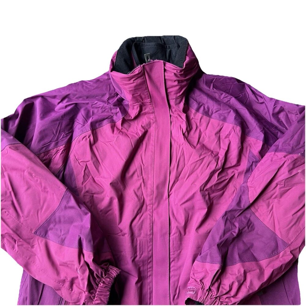 LL Bean The Weather Channel Polartec 3-in-1 Water Resistant Jacket Women's Large - Picture 3 of 10